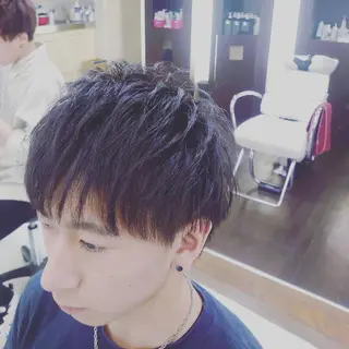 ショート ヘアアレンジ メンズ 🐺デザインウルフ / 一ノ瀬 凌🐺のヘアスタイル