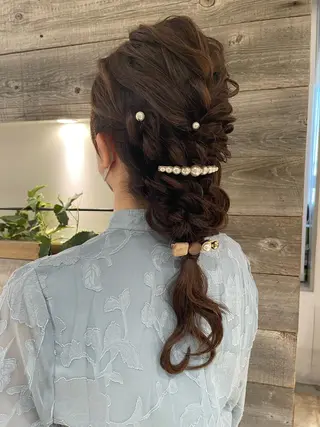 ヘアアレンジ 卒業式受付中🌻 肥田亜沙美のその他イメージ