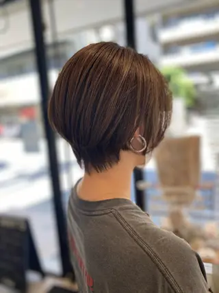 ショート カラー 柏サニーズ✂︎クセ毛 ◎ショート◎正樹のヘアスタイル