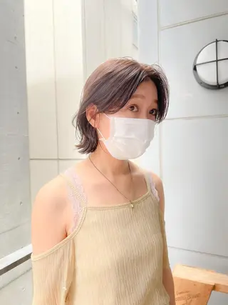 ショート カラー パーマ スパイキーショート/ メンズヘア/hugeのヘアスタイル