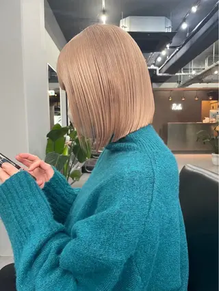 ショート ボブ/ブリーチ /タイヨウのヘアスタイル