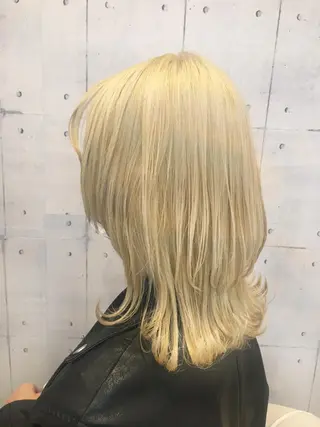 セミロング カラー 韓・中華美女ヘア 🇰🇷×🇨🇳のヘアスタイル