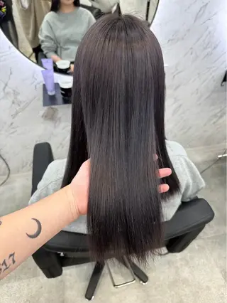 ロング カラー hair salon dot. mooda 韓国風サロン 町田店所属・韓国風ヘア🎀🩶 /♡𝓝𝓸𝓪♡のヘアスタイル