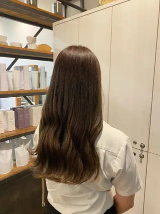 ロング つじ みさきのヘアスタイル