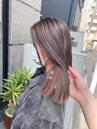 カラー clam. yuu🦩のヘアスタイル