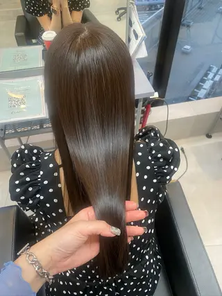 ロング カラー ベージュ指名No1 加賀詩織のヘアスタイル