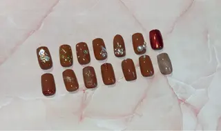 ネイル 🐶 🐾のネイルデザイン