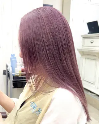 セミロング カラー D.C 池袋所属・TAKATO ✨ハイトーン✨のヘアスタイル