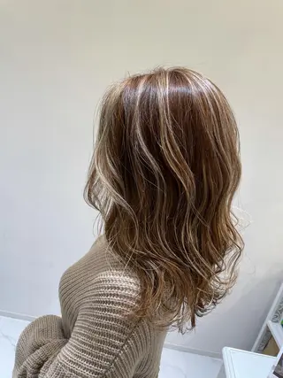 ロング カラー 似合わせスタイル 岡田勇哉のヘアスタイル