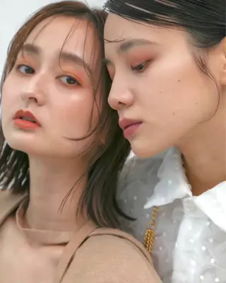 ロング カラー ヘアアレンジ maoブリーチ無し 似合わせカラーのヘアスタイル