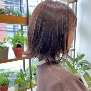 ミディアム カラー ヘアアレンジ 【ダメージレス施術】 【透明感】北村 拓也のヘアスタイル