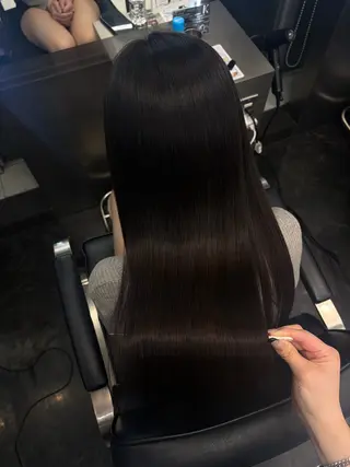 ロング パーマ ヘアアレンジ 髪質改善/艶髪 /SARA💕のヘアスタイル