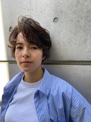 ショート DOG MANIA PiNCH所属・大人女性スタイル マルイチのヘアスタイル