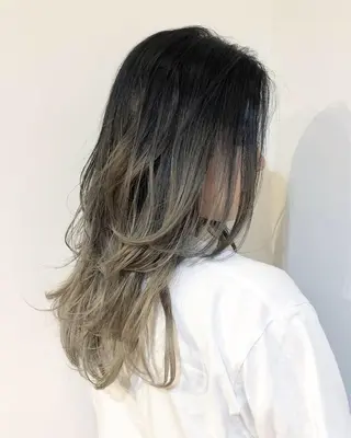 ロング カラー spooopy所属・🕊大垣 めぐみ🕊のヘアスタイル