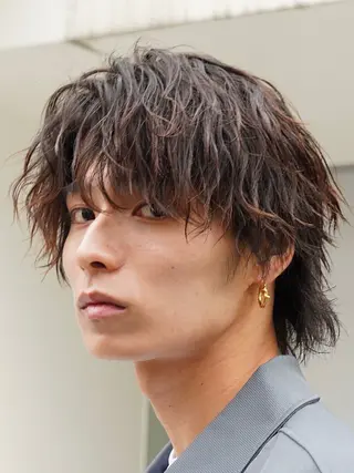 パーマ メンズ fifth　石垣 海音のヘアスタイル