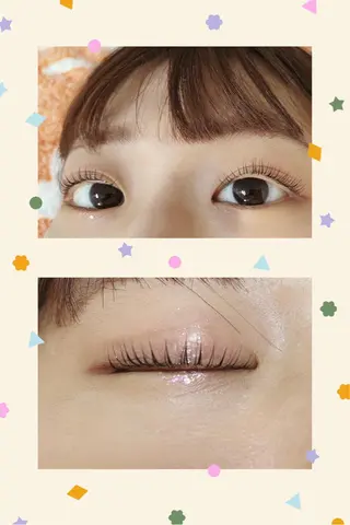 マツエク・マツパ Ci ara🍒のマツエク・マツパデザイン