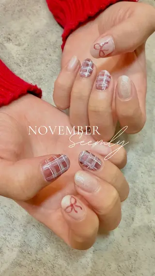 ネイル Seemly 千田町店所属・フラワーパラジェル 🌸シームリーエミのネイルデザイン