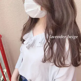 セミロング カラー 代表🎀 ふわモテ愛 され髪🩷yumiのヘアスタイル