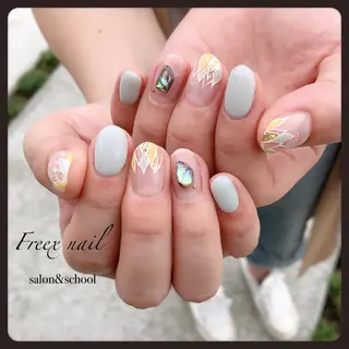 ネイル Freex nail所属・freex nail /ニュアンス/個性派のネイルデザイン