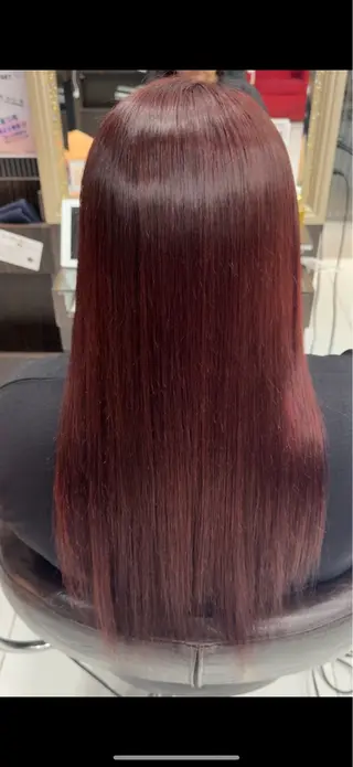 ロング カラー ブリーチ・カットモデ ル🎀serenaのヘアスタイル