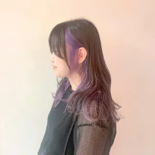 ミディアム カラー デザインカラー髪質 改善Lilithのその他イメージ
