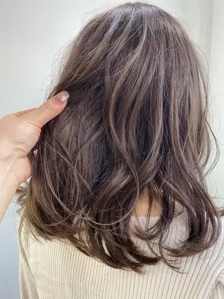 セミロング ୨୧柔らかいカラー nozomi ୨୧のヘアスタイル