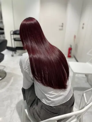 ロング カラー ♥️うる艶暖色 銀座♥️mioのヘアスタイル