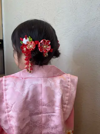 ヘアアレンジ キッズ ルプラボウ 石黒よう子のヘアスタイル