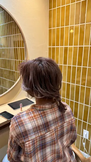 セミロング 透明感カラー/ MIOのヘアスタイル