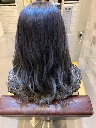 ロング カラー AUBE hair ales福岡平尾店所属・塚本 昂のヘアスタイル