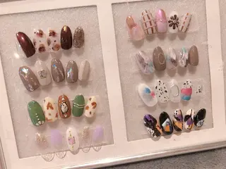 ネイル iiloo aromaworksのネイルデザイン