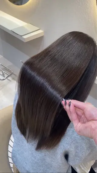 ロング 🩵縮毛矯正・ボブ 岩原朋也🩵のヘアスタイル