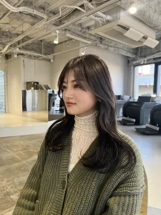 ロング 店長/レイヤーカット /大東悠生のヘアスタイル