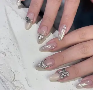 ネイル By moonネイル 🌷ワンホン/韓国風のネイルデザイン