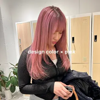 カラー 暖色カラー推し/ トヤエリコのヘアスタイル