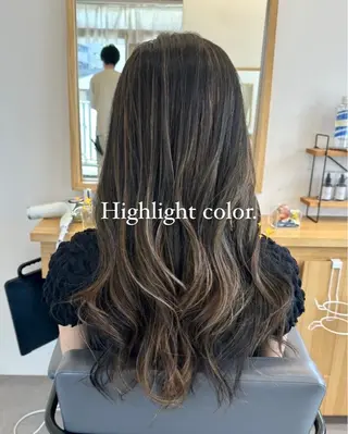 ロング Ore🫧タナカマヤ /柔らかい質感カラーのヘアスタイル