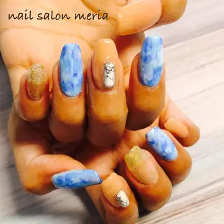ロング ネイル プライベートビューティーサロンメリア所属・ビューティーサロン meriaのネイルデザイン