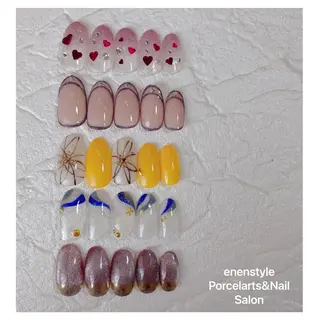 ミディアム ネイル 👑enen style👑のネイルデザイン