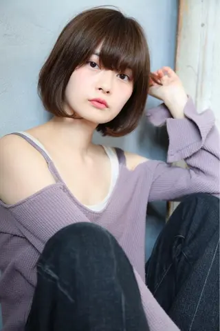 ショート 石渡このみ 🍊レイヤーカットのヘアスタイル