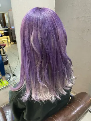 ロング カラー 桜田 修未のヘアスタイル