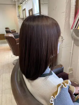 ミディアム カラー オオノ ヒヨリのヘアスタイル