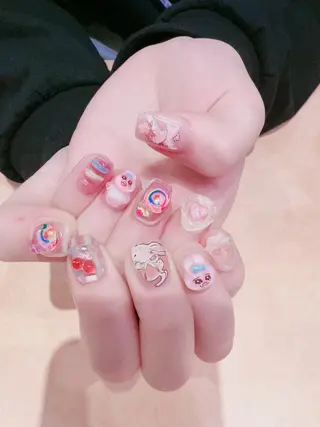 ネイル はぴねす所属・横浜 美夢のネイルデザイン