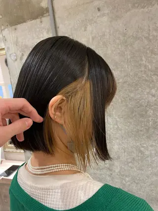 ショート カラー 齋藤 椋哉のヘアスタイル