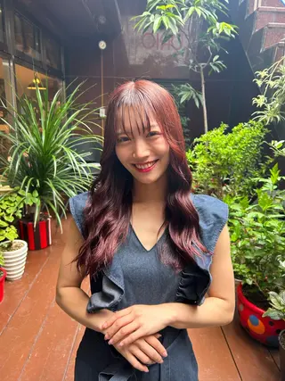 ロング 🔴CURIO キュリオ/南船場🔴のヘアスタイル