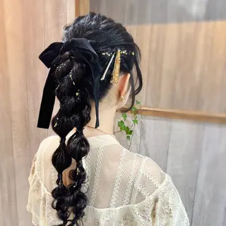 ロング ヘアアレンジ iMiuqelo所属・Hair/Make- up❤︎saOsaのその他イメージ