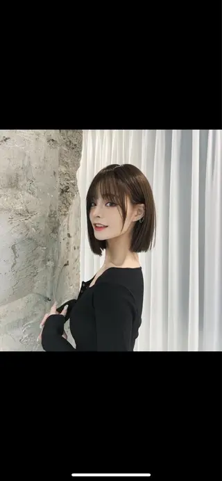 ミディアム ブリーチなし/透明感 /ショート/大世のヘアスタイル