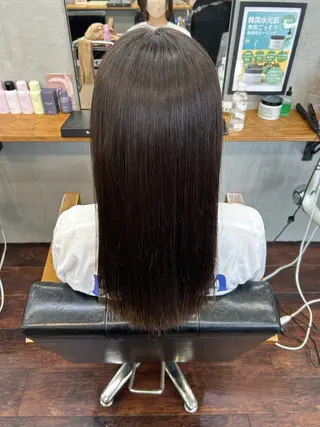 ロング 小久保音々華/ 髪質改善/暖色カラーのヘアスタイル