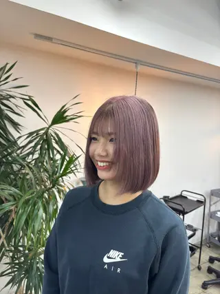 ショート カラー ナナ/大阪心斎橋/ レイヤーカットのヘアスタイル