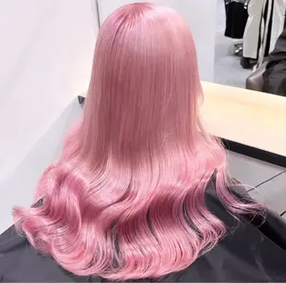 ロング カラー ヘアアレンジ メンズ ハイトーン特化 ♡shoka♡のヘアスタイル