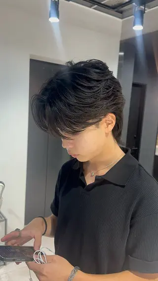 メンズ 韓国ヘア忠実再現/ 韓国ヘア/tomoのヘアスタイル